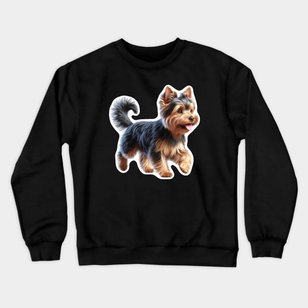 Australian Terrier Crewneck Sweatshirt by millersye